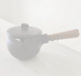 フタ付き耐熱ミルクパン(黒)