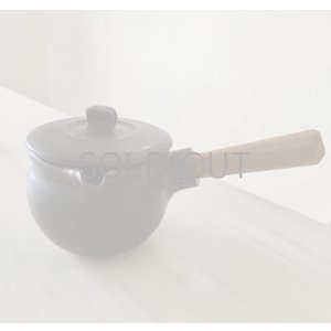 画像: フタ付き耐熱ミルクパン(黒)