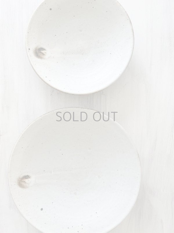 画像5: 粉引6寸ろくろ平皿